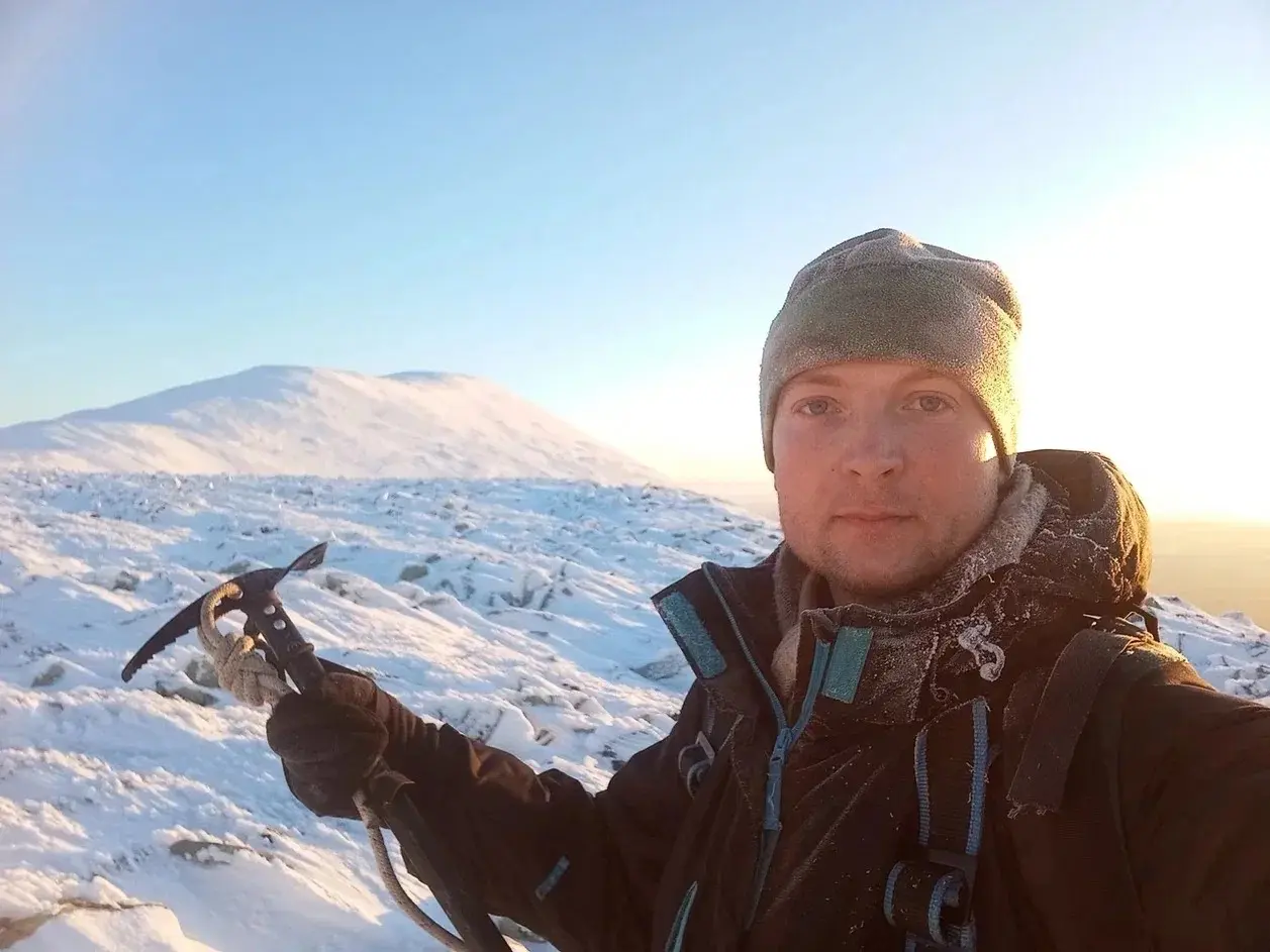 Фотограф и путешественник Алексей Рожков в горах